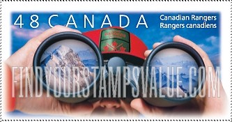 FindYourStampsValue: Canadian Rangers