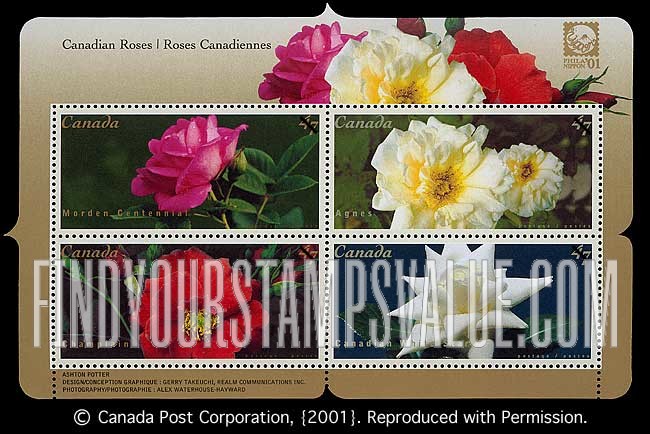 FindYourStampsValue: Roses