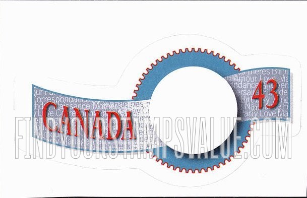 FindYourStampsValue: Greetings: “Canada” at left