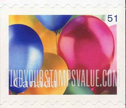 FindYourStampsValue: Party Baloons