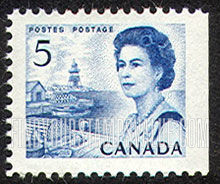 FindYourStampsValue: Tagged: Lobster traps and boat (Atlantic Provinces)