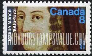 FindYourStampsValue: Jeanne Mance