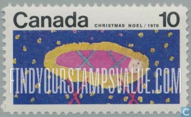 FindYourStampsValue: Christmas: Christ Child