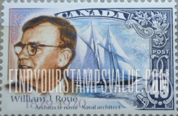 FindYourStampsValue: William James Roué (1879-1970), Naval Architect