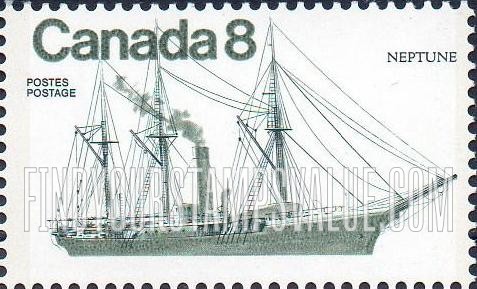 FindYourStampsValue: Coastal ships:“Neptune”