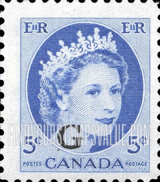 FindYourStampsValue: Official Stamps - Elizabeth II overprinted in black