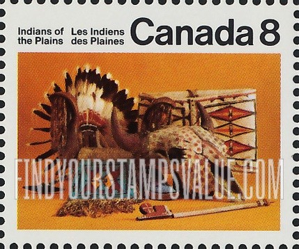 FindYourStampsValue: Plains Indian artifacts