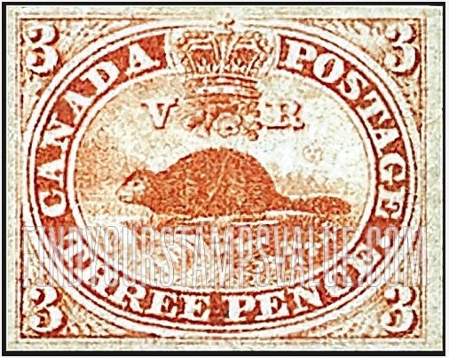 FindYourStampsValue: Province of Canada: Beaver