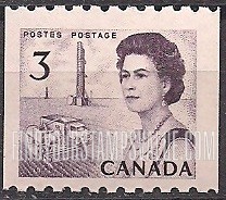 FindYourStampsValue: Coil Stamps: Combine and oil rig (Prairie Region)