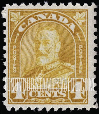 FindYourStampsValue: King George V
