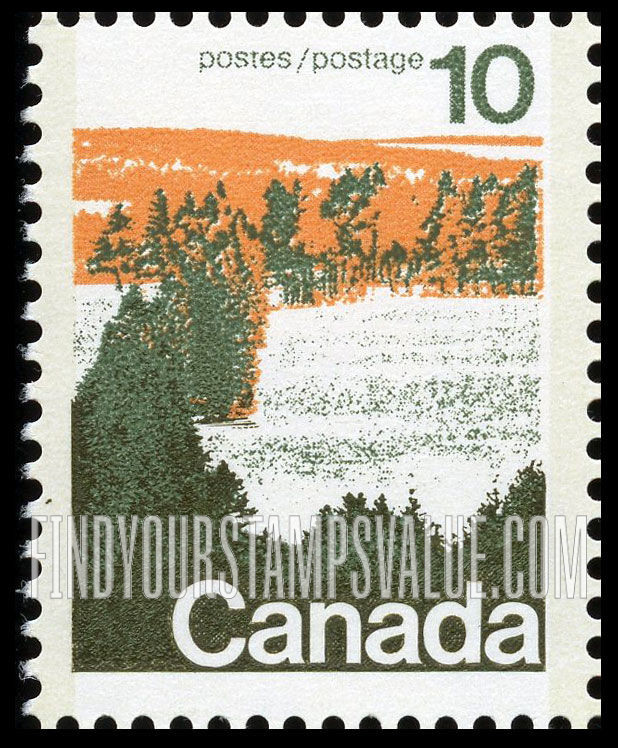 FindYourStampsValue: Forest, Central Canada
