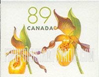 FindYourStampsValue: Flowers: Yellow lady’s slipper