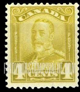 FindYourStampsValue: King George V