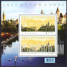 FindYourStampsValue: Selection of Ottawa as National Capital, 150th Anniversary