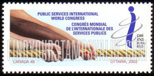 FindYourStampsValue: Public Services International World Congress, Ottawa