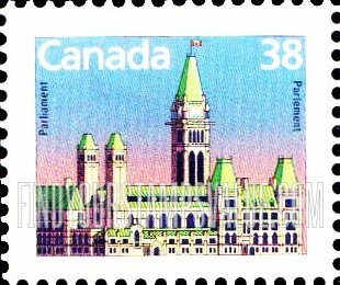 FindYourStampsValue: Parliament (Center Block)