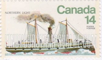 FindYourStampsValue: Sailing Ships Type of 1977:“Northern Light,”1928