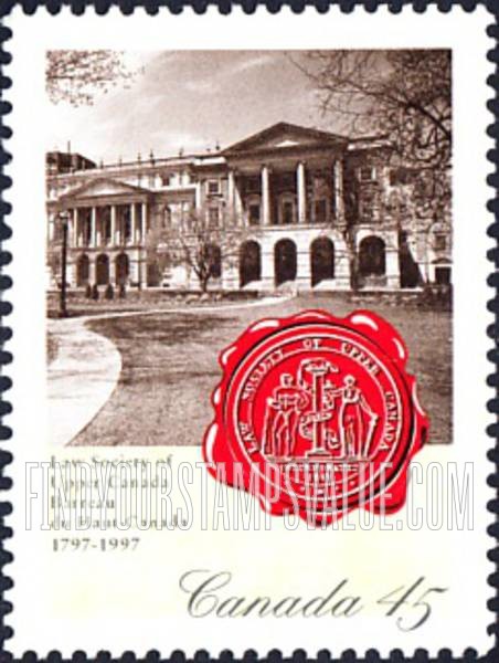 FindYourStampsValue: Law Society of Upper Canada, Bicentennial
