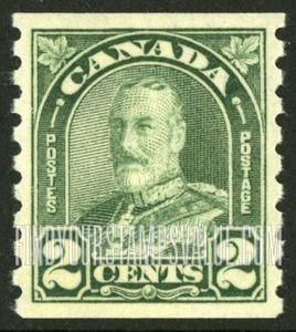 FindYourStampsValue: Coil Stamps: King George V