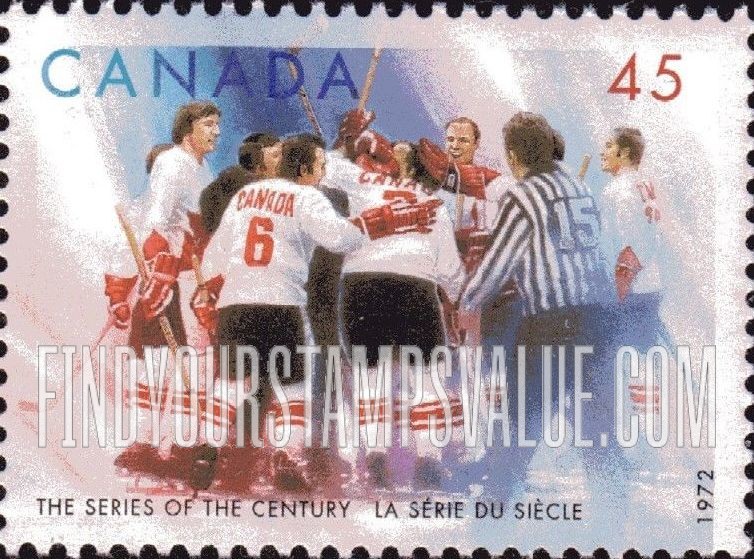 FindYourStampsValue: Canada-USSR Ice Hockey “Series of the Century”