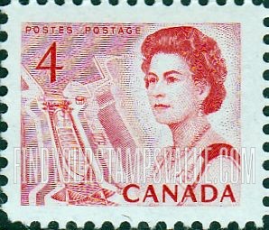 FindYourStampsValue: Ship in lock (Central Canada)