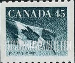 FindYourStampsValue: Coil Stamp: Flag