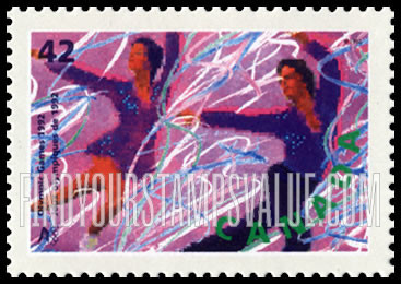FindYourStampsValue: 1992 Winter Olympics: Pairs figure skating