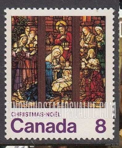 FindYourStampsValue: Christmas: Nativity, St. Michael’s, Toronto