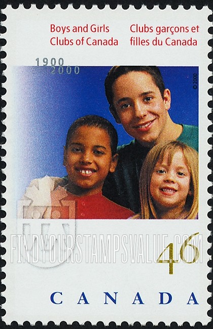 FindYourStampsValue: Boys and Girls Clubs of Canada