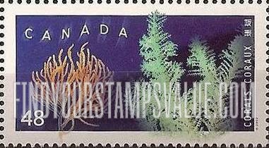FindYourStampsValue: North Atlantic Giant Orange Tree and Black Corals