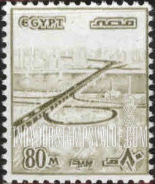 FindYourStampsValue: Bridge of October 6 - جسر 6 أكتوبر