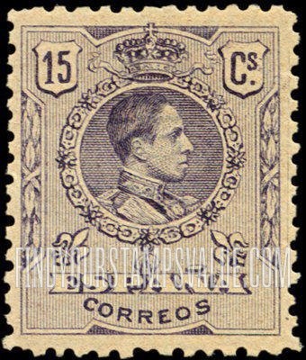 FindYourStampsValue: Alfonso XIII