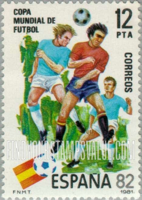 FindYourStampsValue: Soccer players, different