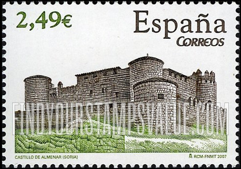 FindYourStampsValue: Castles: Almenar Castle