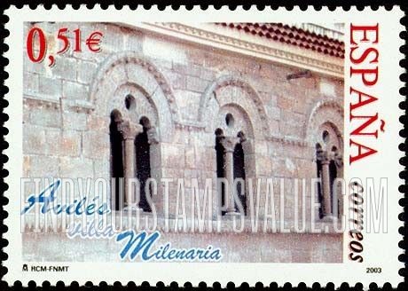 FindYourStampsValue: Aviles, 1000th Anniversary