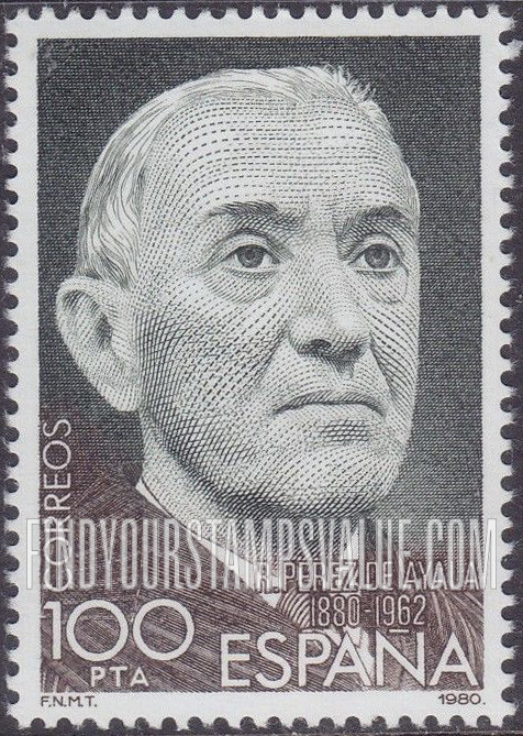 FindYourStampsValue: Ramon Perez de Ayala (1881-1962), novelist and diplomat