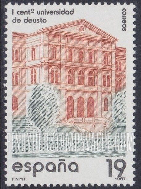 FindYourStampsValue: Deusto University, Centenary