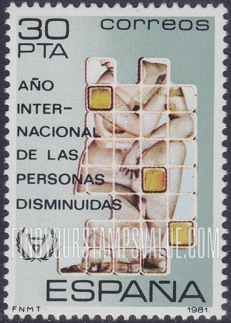 FindYourStampsValue: International Year of the Disabled