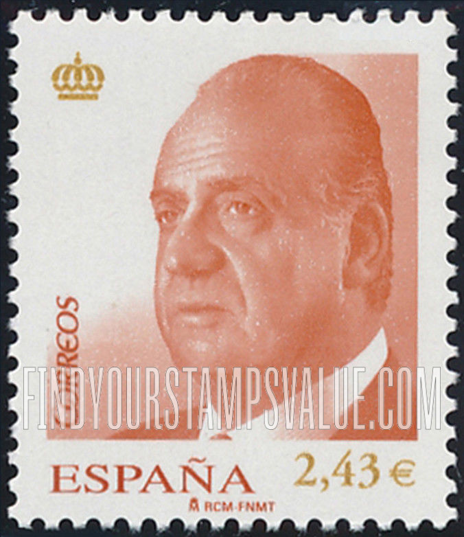 FindYourStampsValue: King Juan Carlos