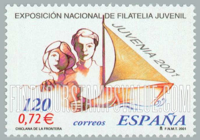 FindYourStampsValue: Juvenia 2001, National Youth Philatelic Exhibition