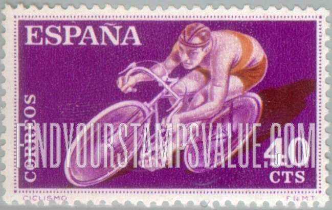 FindYourStampsValue: Sports: Bicycling
