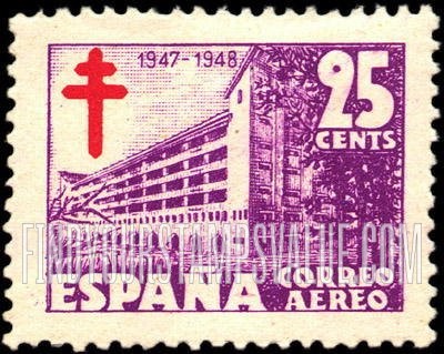 FindYourStampsValue: Postal Tax Air Post: Tuberculosis Fund, Tuberculosis Sanatorium
