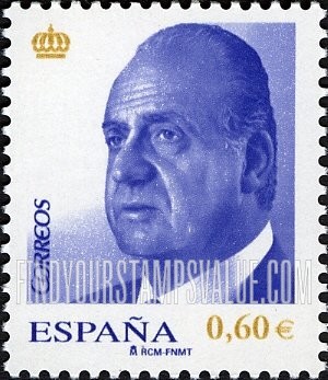 FindYourStampsValue: King Juan Carlos Type of 2007