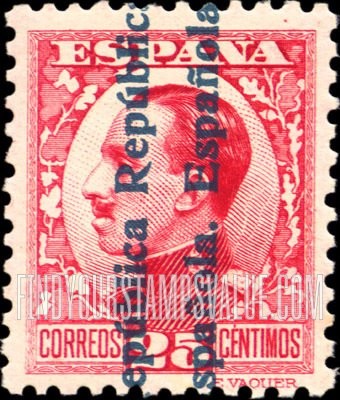 FindYourStampsValue: General Issue of the Republic: King Alfonso XIII