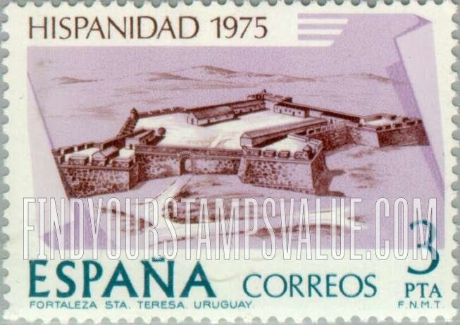 FindYourStampsValue: Fort St. Theresa over River Plate