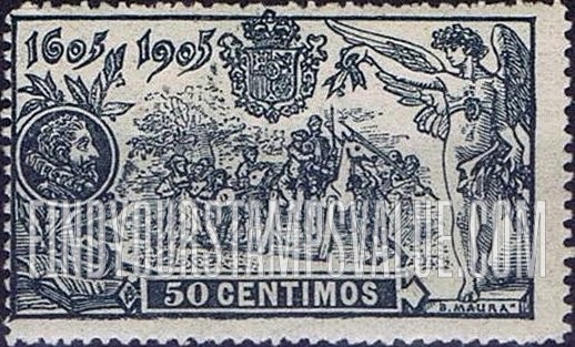 FindYourStampsValue: Don Quixote On Wooden horse