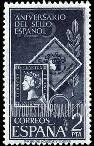 FindYourStampsValue: Spain Nos. 1 and 1802