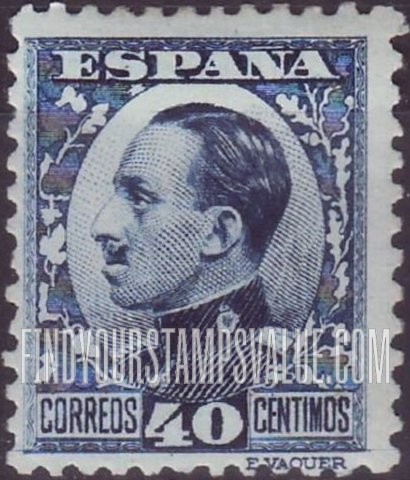 FindYourStampsValue: King Alfonso XIII