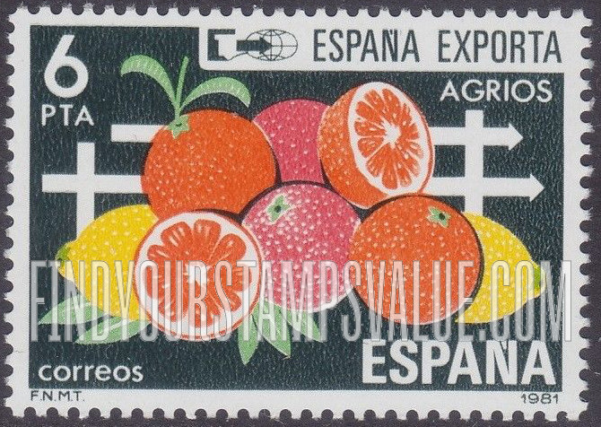 FindYourStampsValue: Exports Fruit