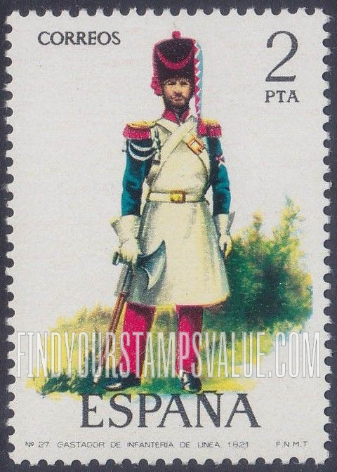 FindYourStampsValue: Uniforms: Sapper, 1821
